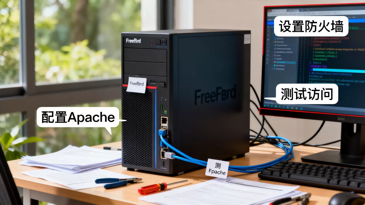 FreeBSD搭建Web服务器难吗?新手如何从零配置 FreeBSD搭建Web服务器难吗?新手如何从零配置