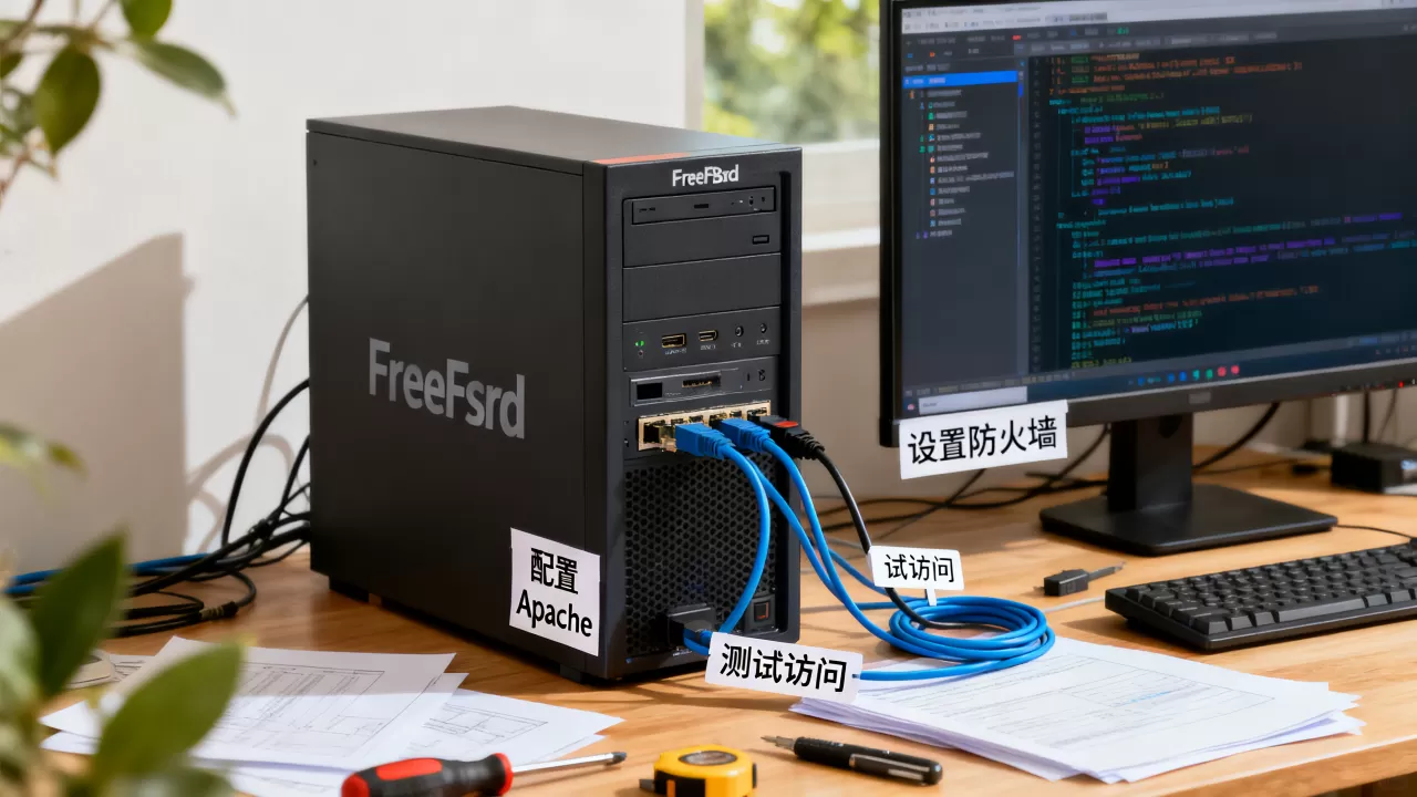 FreeBSD搭建Web服务器难吗?新手如何从零配置 FreeBSD搭建Web服务器难吗?新手如何从零配置