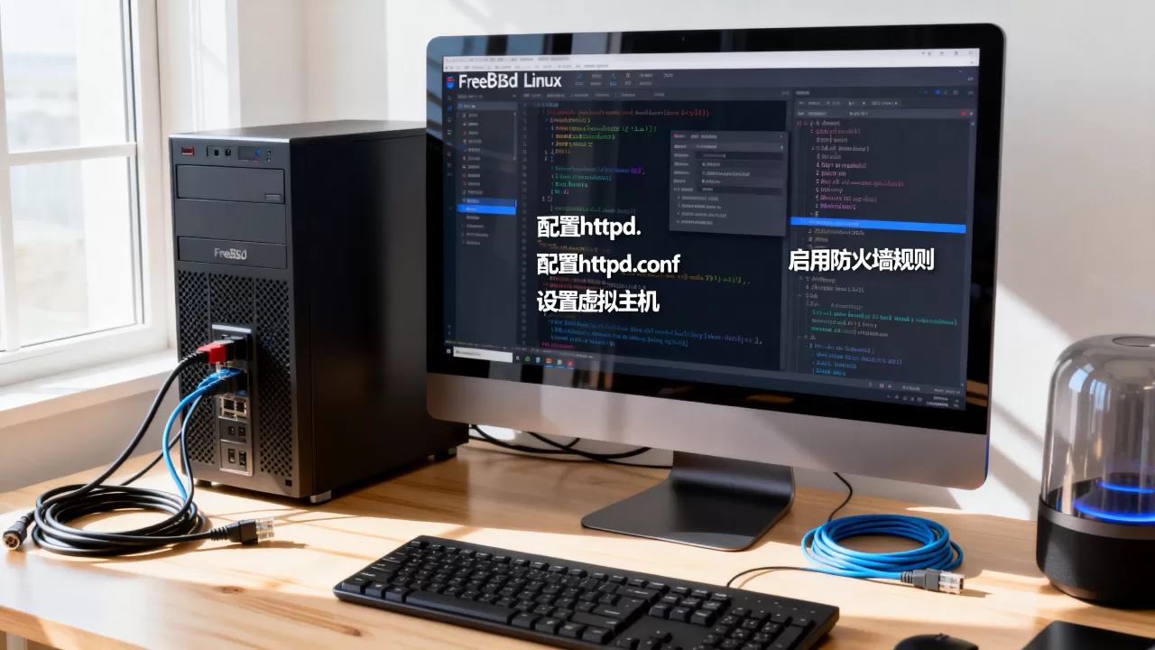 FreeBSD web服务器怎么配置？Linux服务器配置教程