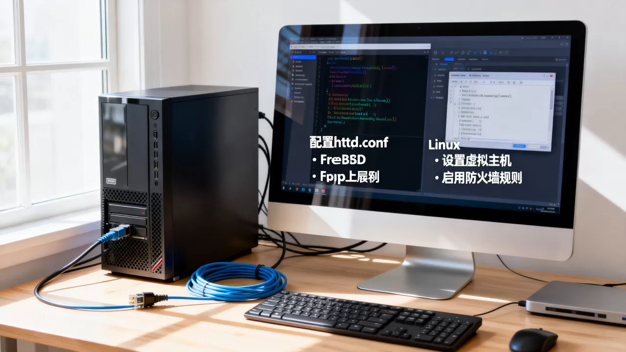 FreeBSD web服务器怎么配置？Linux服务器配置教程