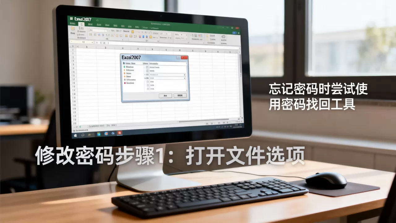 Excel2007修改密码怎么操作?忘记表格打开密码怎么办 Excel2007修改密码怎么操作?忘记表格打开密码怎么办