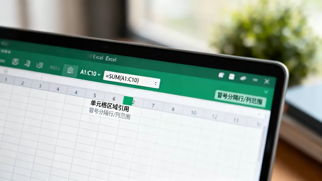 Excel里的冒号是什么意思?excel冒号代表什么 Excel里的冒号是什么意思?excel冒号代表什么