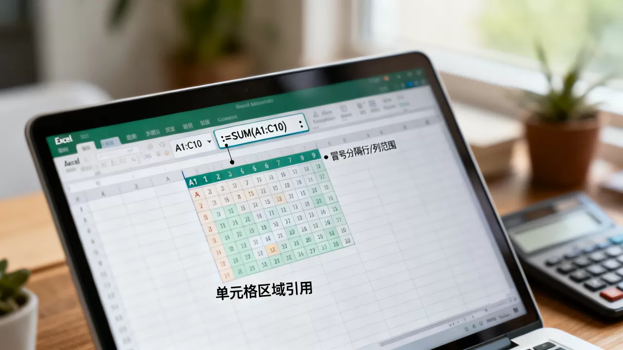 Excel里的冒号是什么意思?excel冒号代表什么 Excel里的冒号是什么意思?excel冒号代表什么
