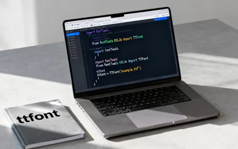 python ttfont怎么用？python解析ttfont字体文件