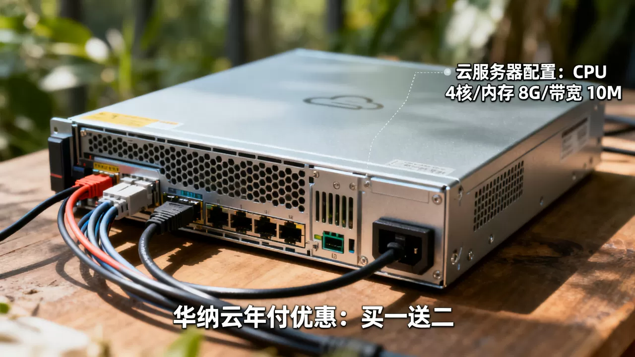华纳云年付钜惠买一送二划算吗？云服务器年付优惠