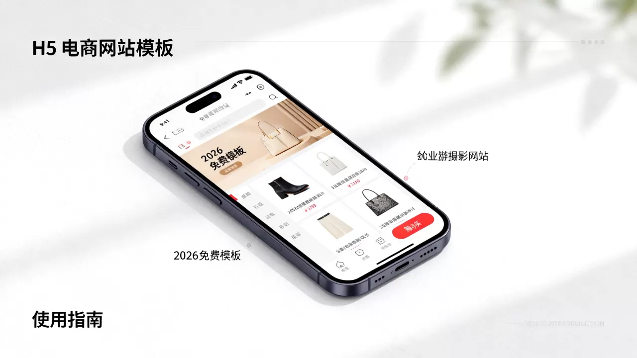H5手机电商网站模板怎么用?2026年最新免费模板推荐 H5手机电商网站模板怎么用?2026年最新免费模板推荐