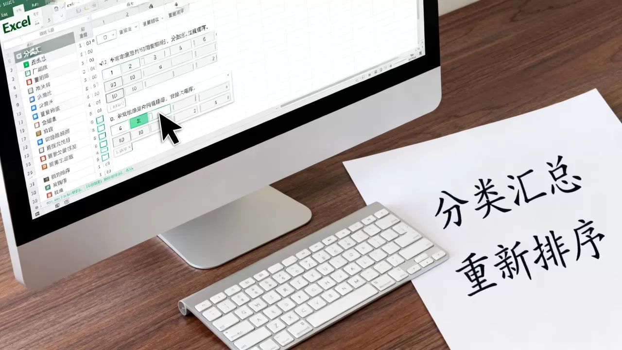Excel分类汇总排序怎么做?Excel分类汇总后如何重新排序 Excel分类汇总排序怎么做?Excel分类汇总后如何重新排序
