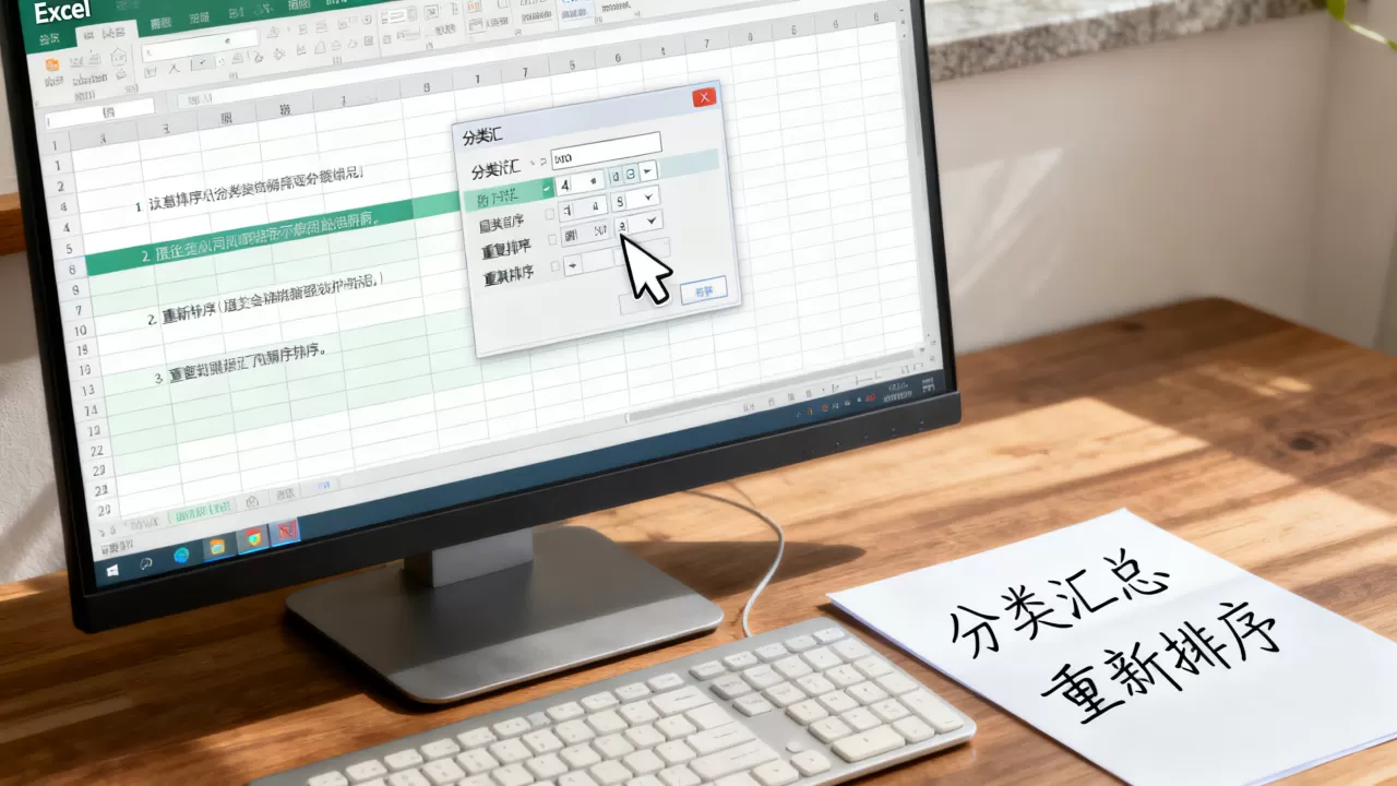Excel分类汇总排序怎么做?Excel分类汇总后如何重新排序 Excel分类汇总排序怎么做?Excel分类汇总后如何重新排序