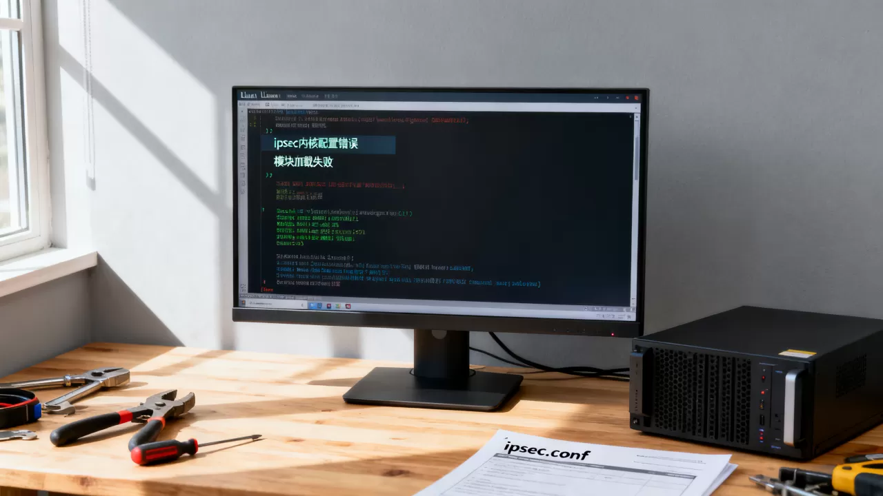 linux ipsec内核配置出错怎么办?linux ipsec内核模块加载失败 linux ipsec内核配置出错怎么办?linux ipsec内核模块加载失败