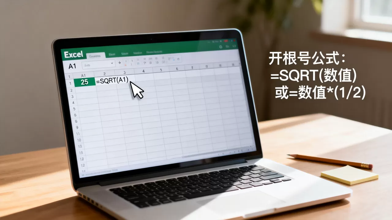 Excel表如何开根号?excel表格开根号公式 Excel表如何开根号?excel表格开根号公式