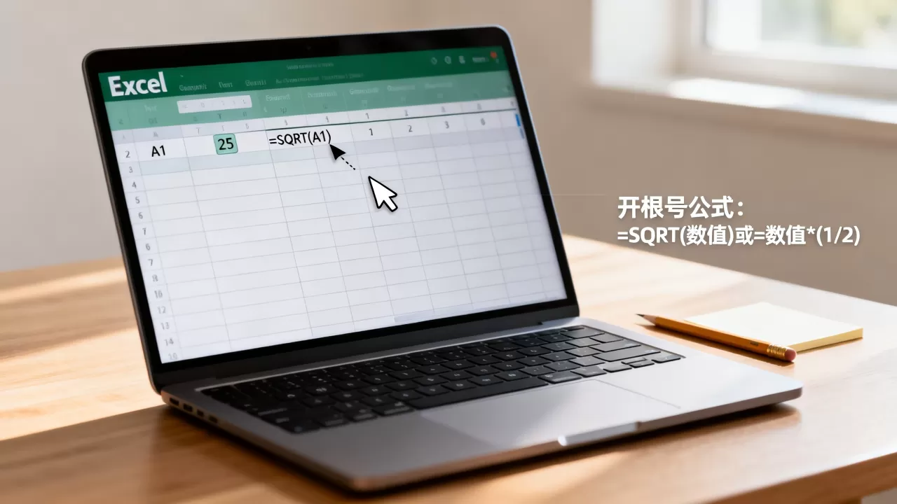 Excel表如何开根号?excel表格开根号公式 Excel表如何开根号?excel表格开根号公式