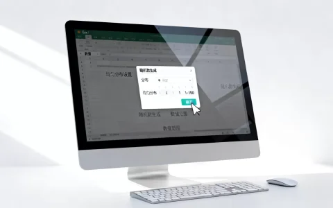 Excel均匀分布怎么设置？如何快速生成随机均匀分布数据