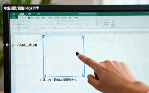 如何调整Excel批注框大小？Excel批注框怎么改