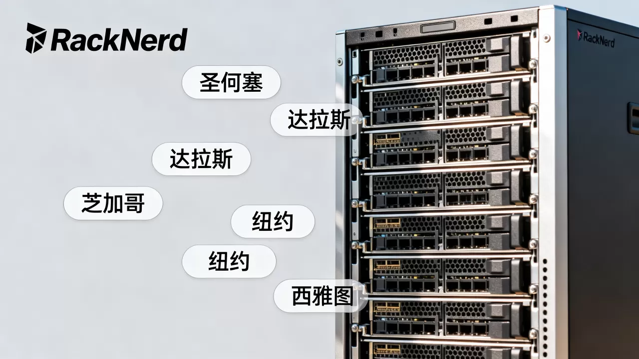 春节买RackNerd主机怎么选?圣何塞达拉斯芝加哥纽约西雅图机房哪个好 春节买RackNerd主机怎么选?圣何塞达拉斯芝加哥纽约西雅图机房哪个好