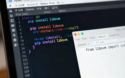 linux下python怎么安装libsvm？python调用libsvm教程