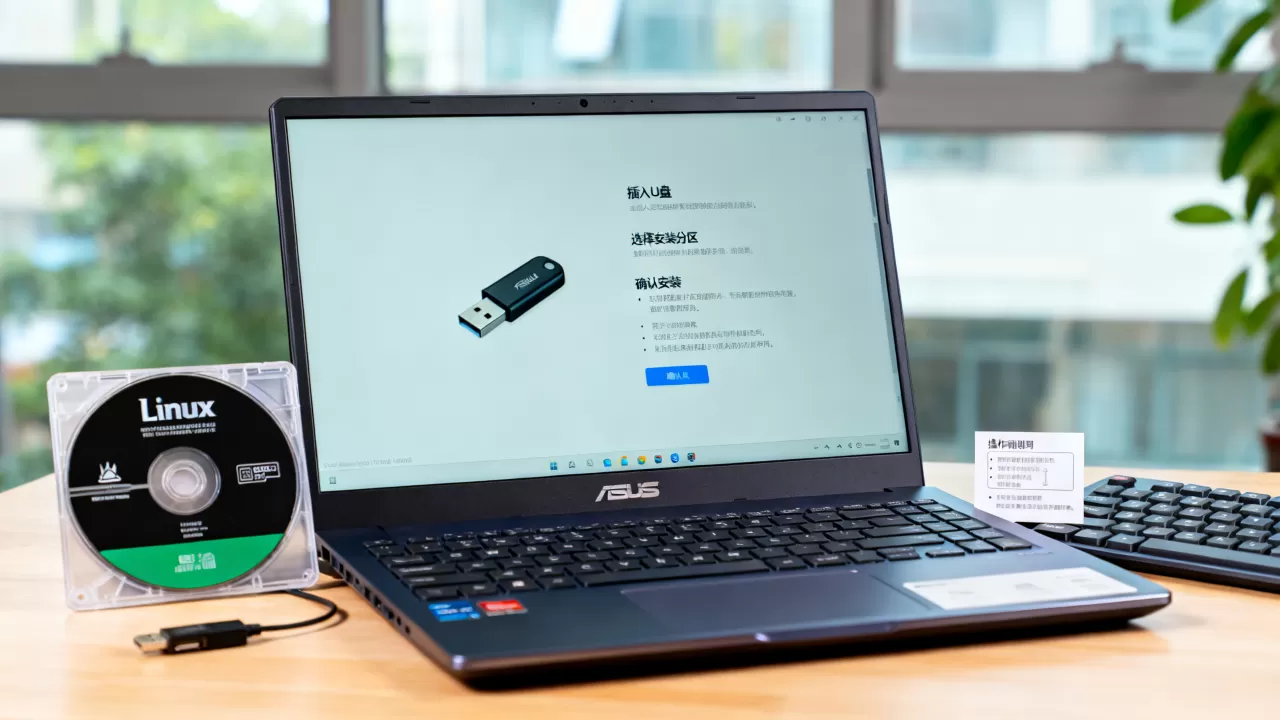 华硕装linux系统难吗？华硕电脑怎么安装linux系统