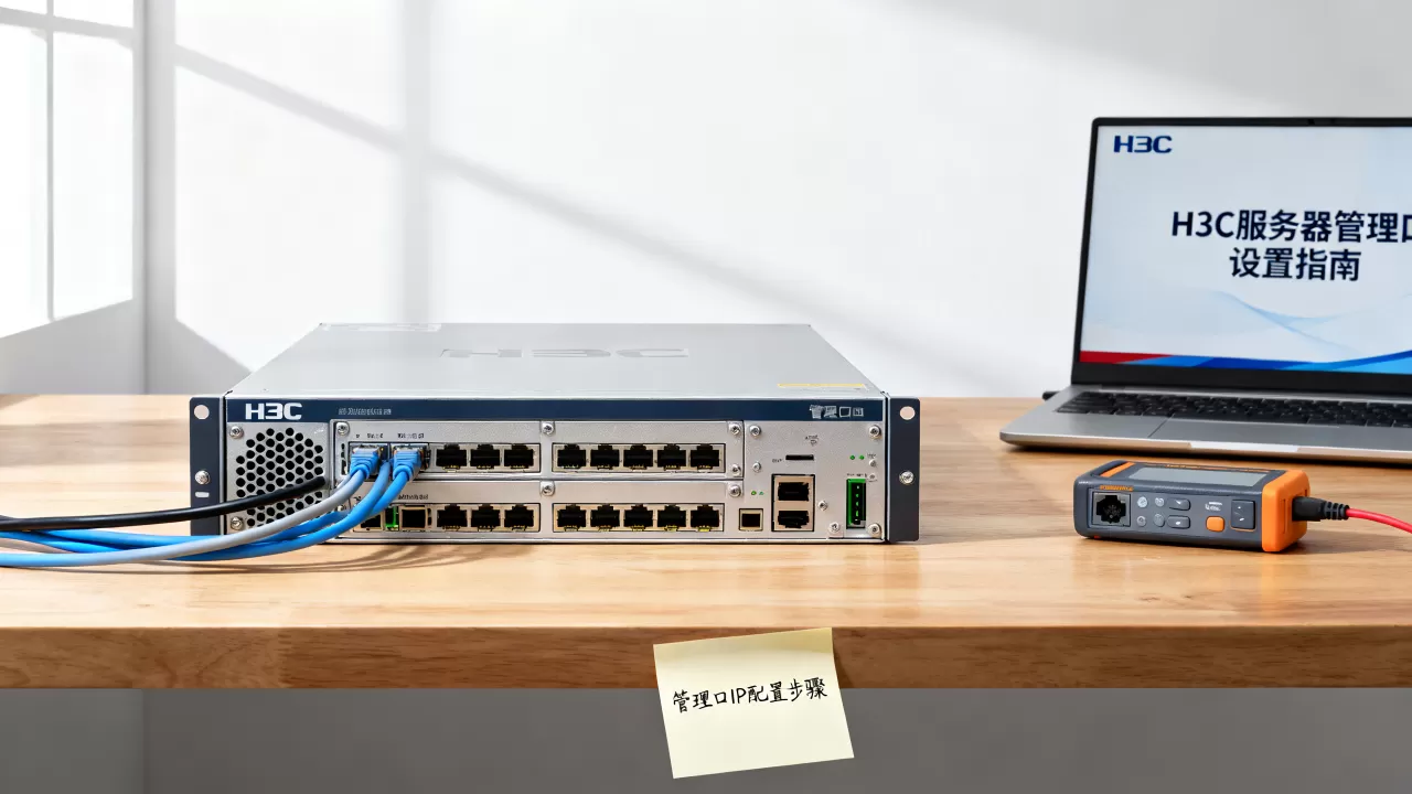 H3C服务器配置管路口怎么设置？服务器管理口IP地址配置方法