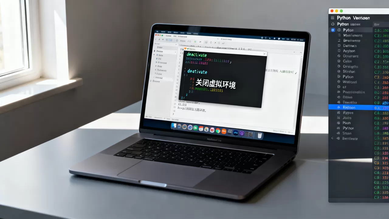 python deactive是什么意思？python如何关闭虚拟环境