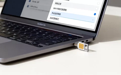 笔记本怎么切换网络？SIM卡设置网络切换策略