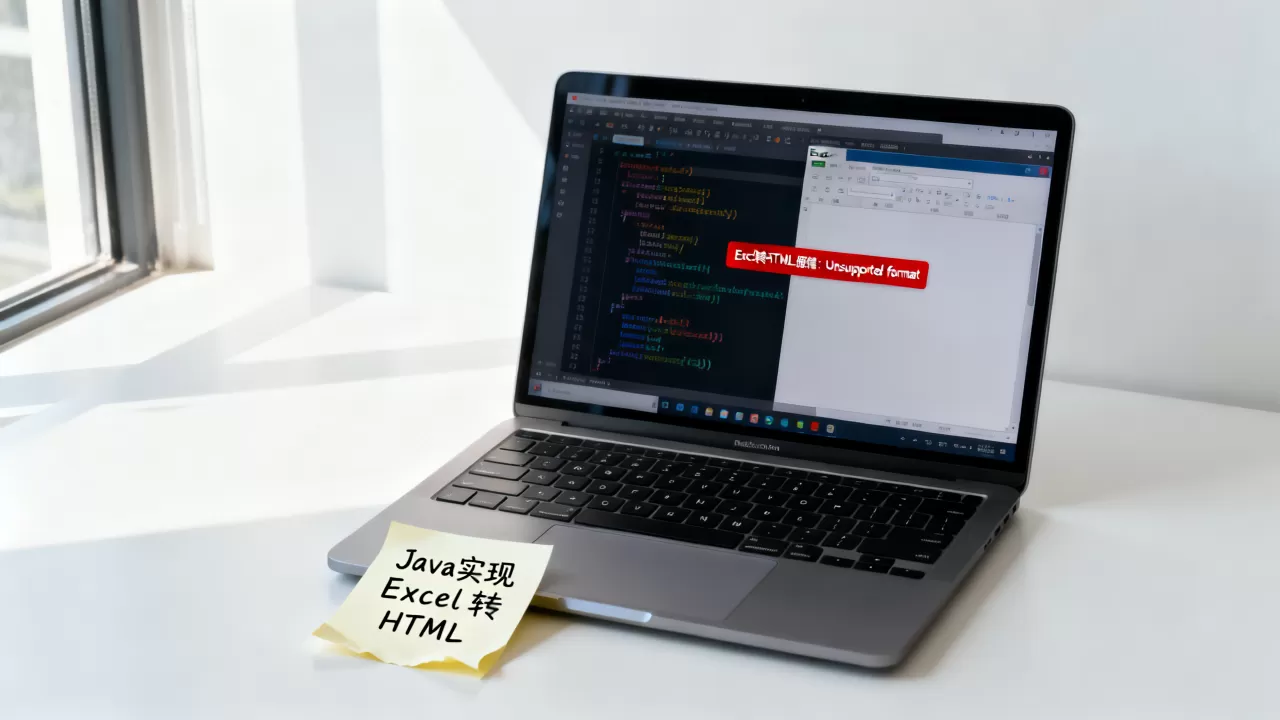 Excel转HTML报错怎么办?Java实现Excel转HTML代码 Excel转HTML报错怎么办?Java实现Excel转HTML代码