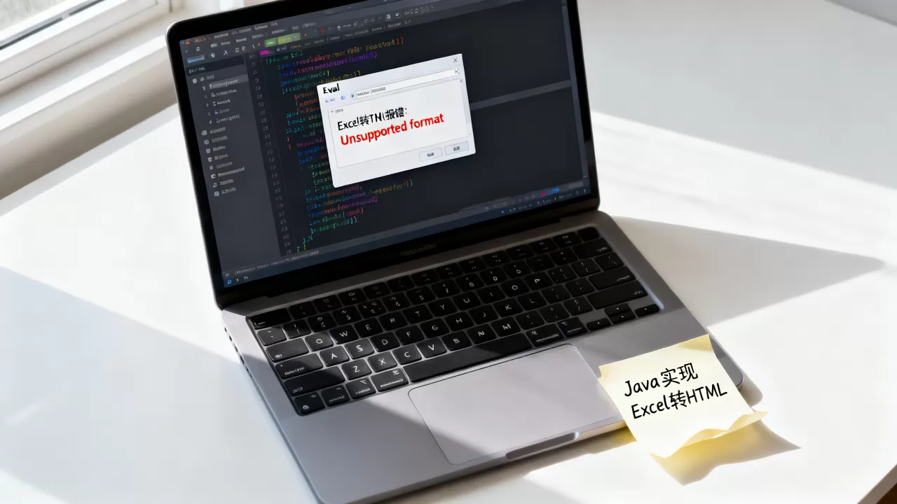 Excel转HTML报错怎么办?Java实现Excel转HTML代码 Excel转HTML报错怎么办?Java实现Excel转HTML代码