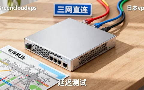 Greencloudvps绿帽云东京机场延迟低吗？日本vps三网直连哪家强