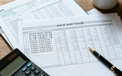 财务指标excel怎么算？常用财务指标计算公式大全