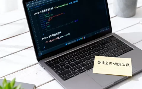python replace怎么用？python replace替换字符串方法