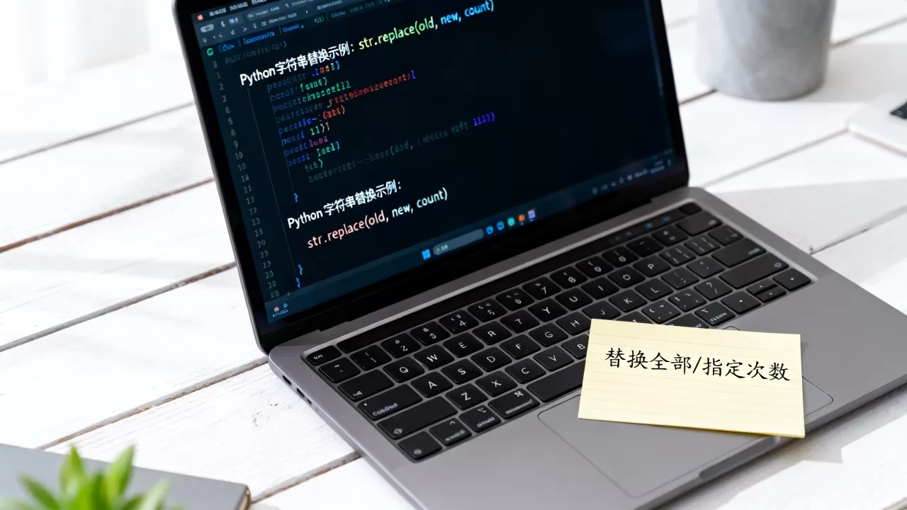 python replace怎么用？python replace替换字符串方法
