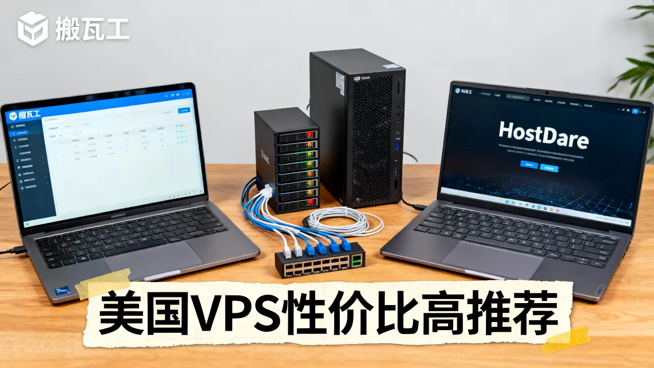 搬瓦工和HostDare哪个更好？美国VPS性价比高推荐
