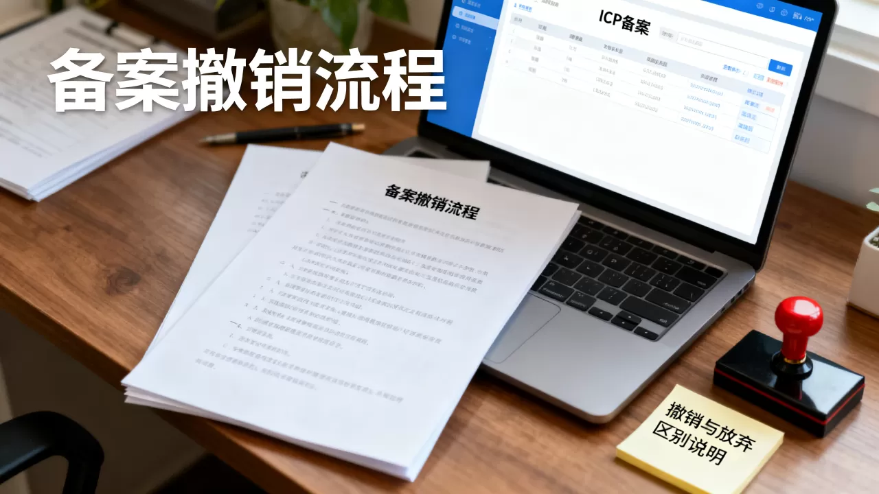 备案撤销和放弃有什么区别?ICP备案撤销流程 备案撤销和放弃有什么区别?ICP备案撤销流程