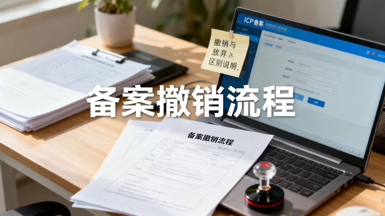 备案撤销和放弃有什么区别?ICP备案撤销流程 备案撤销和放弃有什么区别?ICP备案撤销流程