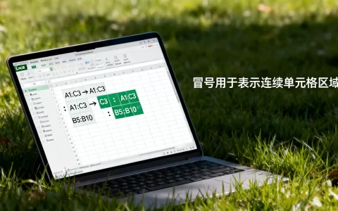 excel中冒号是什么意思？excel冒号用法详解