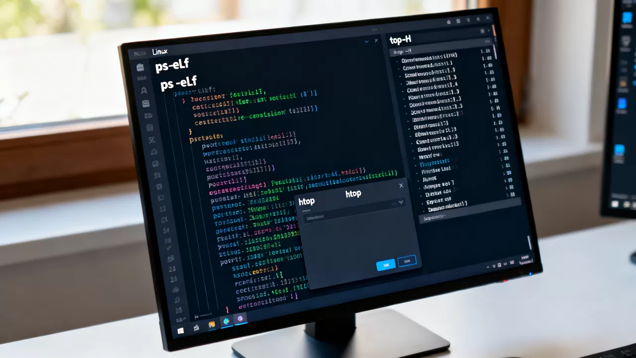 Linux如何显示线程?查看Linux进程线程的常用命令 Linux如何显示线程?查看Linux进程线程的常用命令