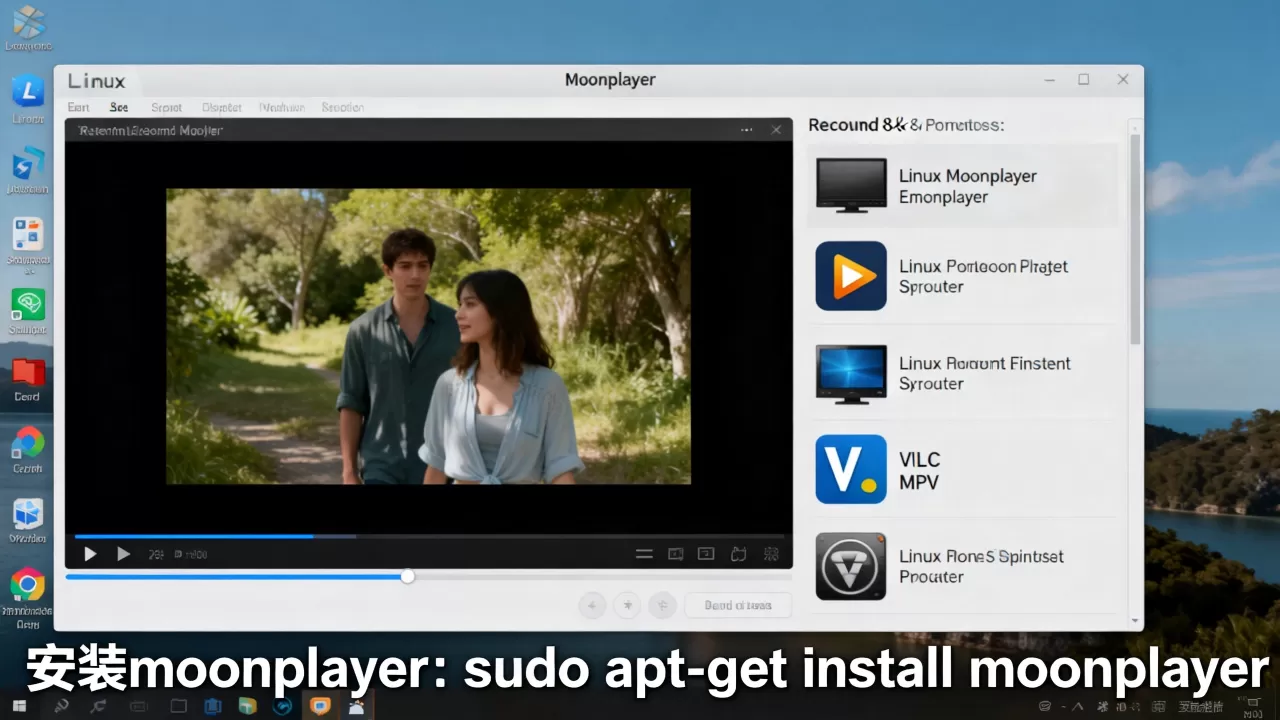 moonplayer for linux怎么用?linux播放器推荐 moonplayer for linux怎么用?linux播放器推荐