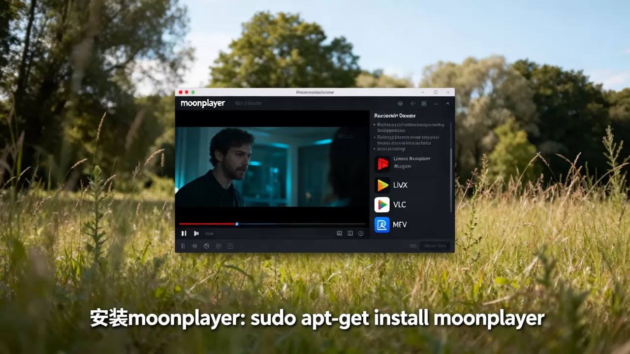 moonplayer for linux怎么用?linux播放器推荐 moonplayer for linux怎么用?linux播放器推荐