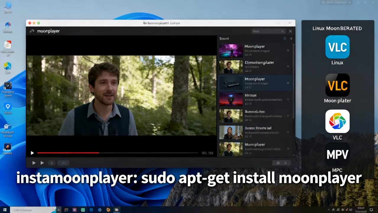 moonplayer for linux怎么用?linux播放器推荐 moonplayer for linux怎么用?linux播放器推荐