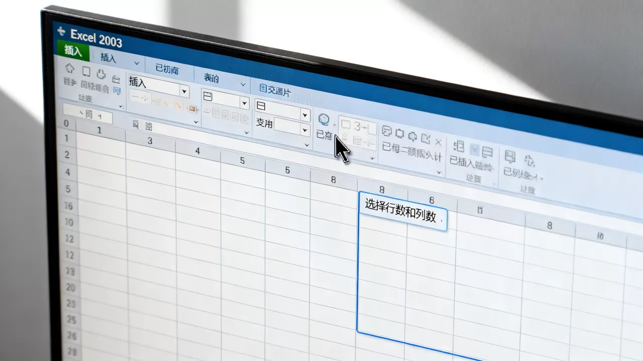 Excel 2003怎么插入表格?如何在Excel 2003中制作表格 Excel 2003怎么插入表格?如何在Excel 2003中制作表格