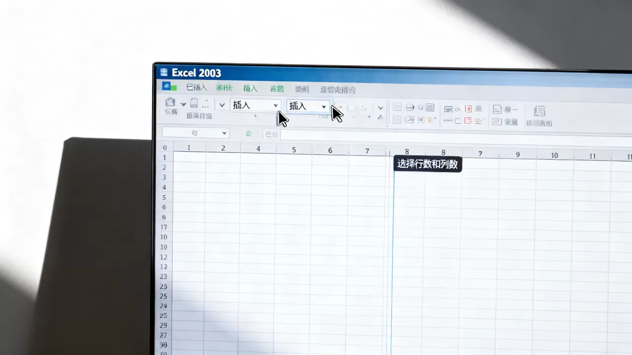 Excel 2003怎么插入表格?如何在Excel 2003中制作表格 Excel 2003怎么插入表格?如何在Excel 2003中制作表格