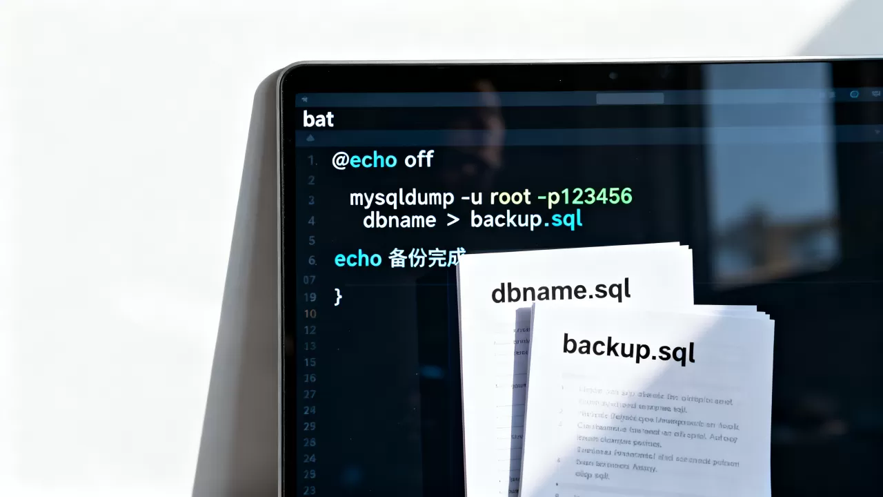 如何用bat备份mysql数据库?mysql数据库自动备份脚本 如何用bat备份mysql数据库?mysql数据库自动备份脚本
