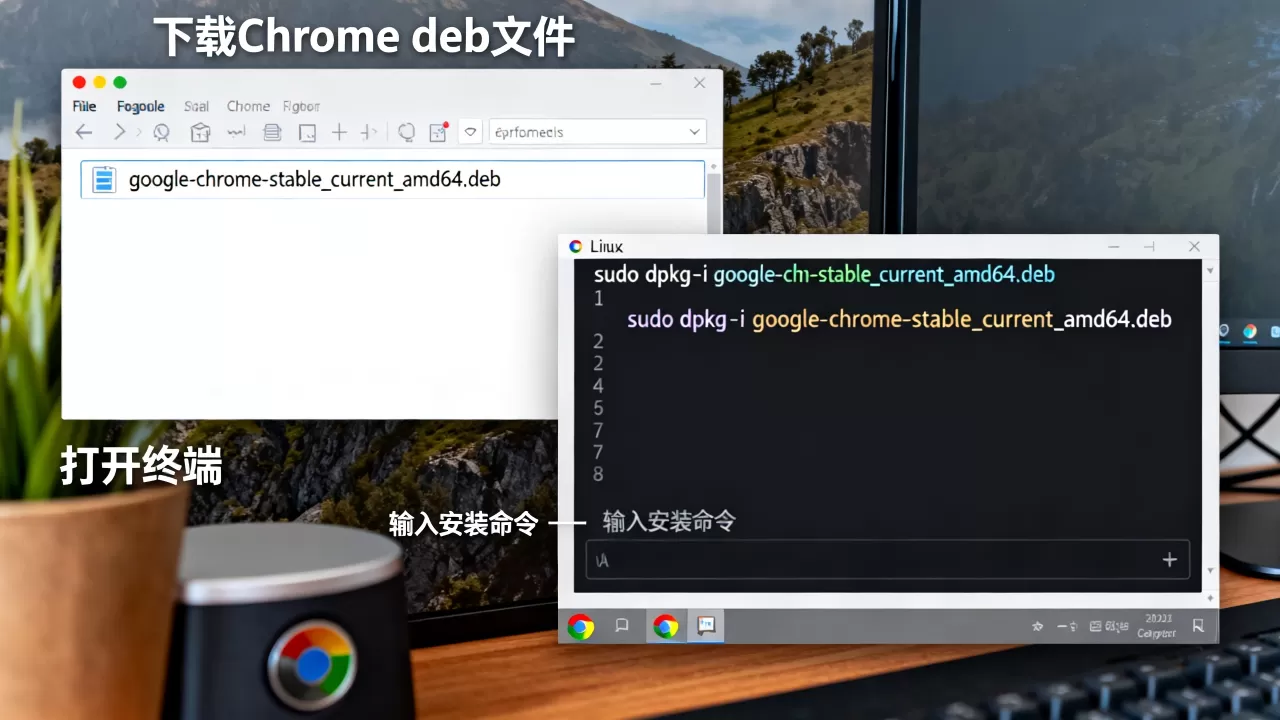 Chrome Linux deb怎么装?linux安装chrome浏览器详细教程 Chrome Linux deb怎么装?linux安装chrome浏览器详细教程