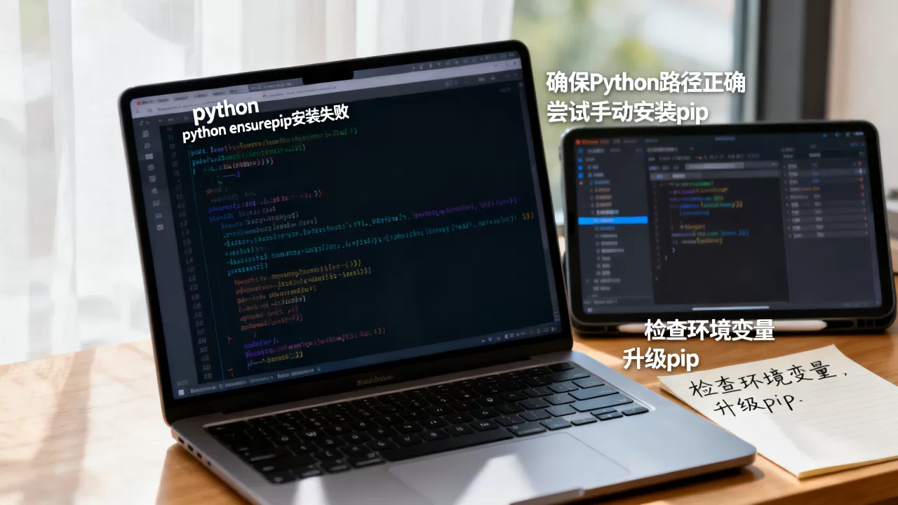 python ensurepip报错怎么解决？python ensurepip安装失败