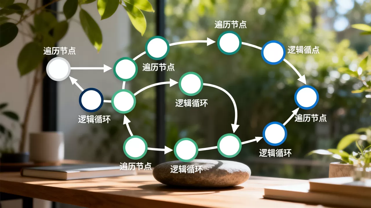 遍历节点逻辑循环图元是什么意思? 遍历节点逻辑循环图元是什么意思?