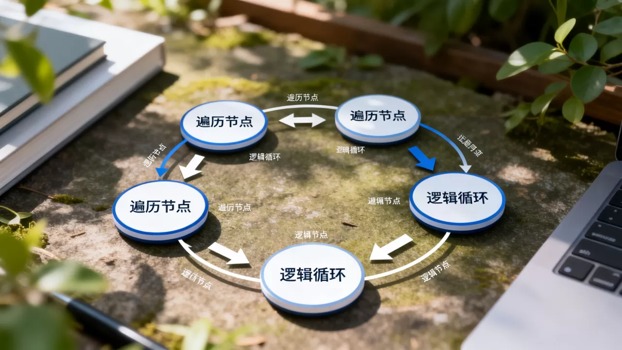 遍历节点逻辑循环图元是什么意思? 遍历节点逻辑循环图元是什么意思?
