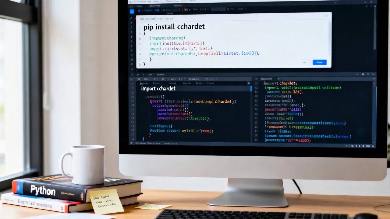 python cchardet怎么用？cchardet库安装教程
