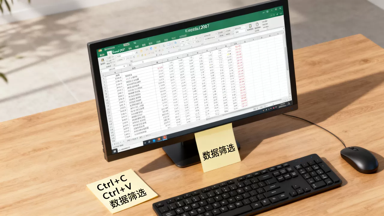 Excel2007高效办公技巧有哪些？Excel2007快捷键大全