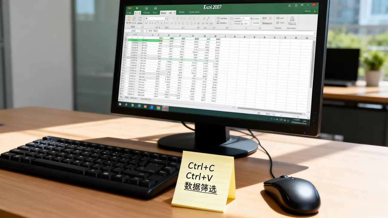 Excel2007高效办公技巧有哪些？Excel2007快捷键大全