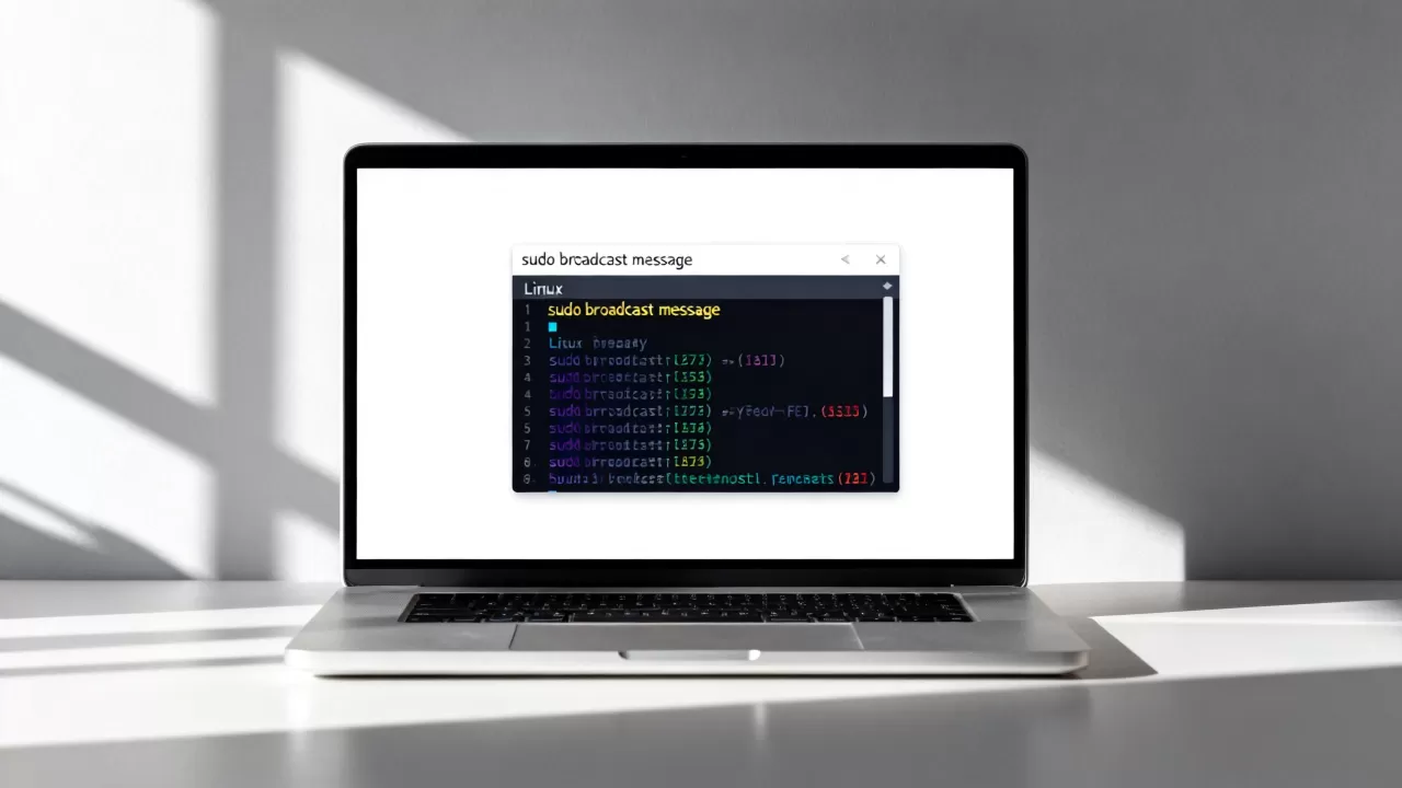 linux广播命令怎么用?linux广播命令详解 linux广播命令怎么用?linux广播命令详解
