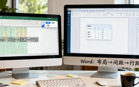 Excel怎么调文字行距？word文档行距设置方法