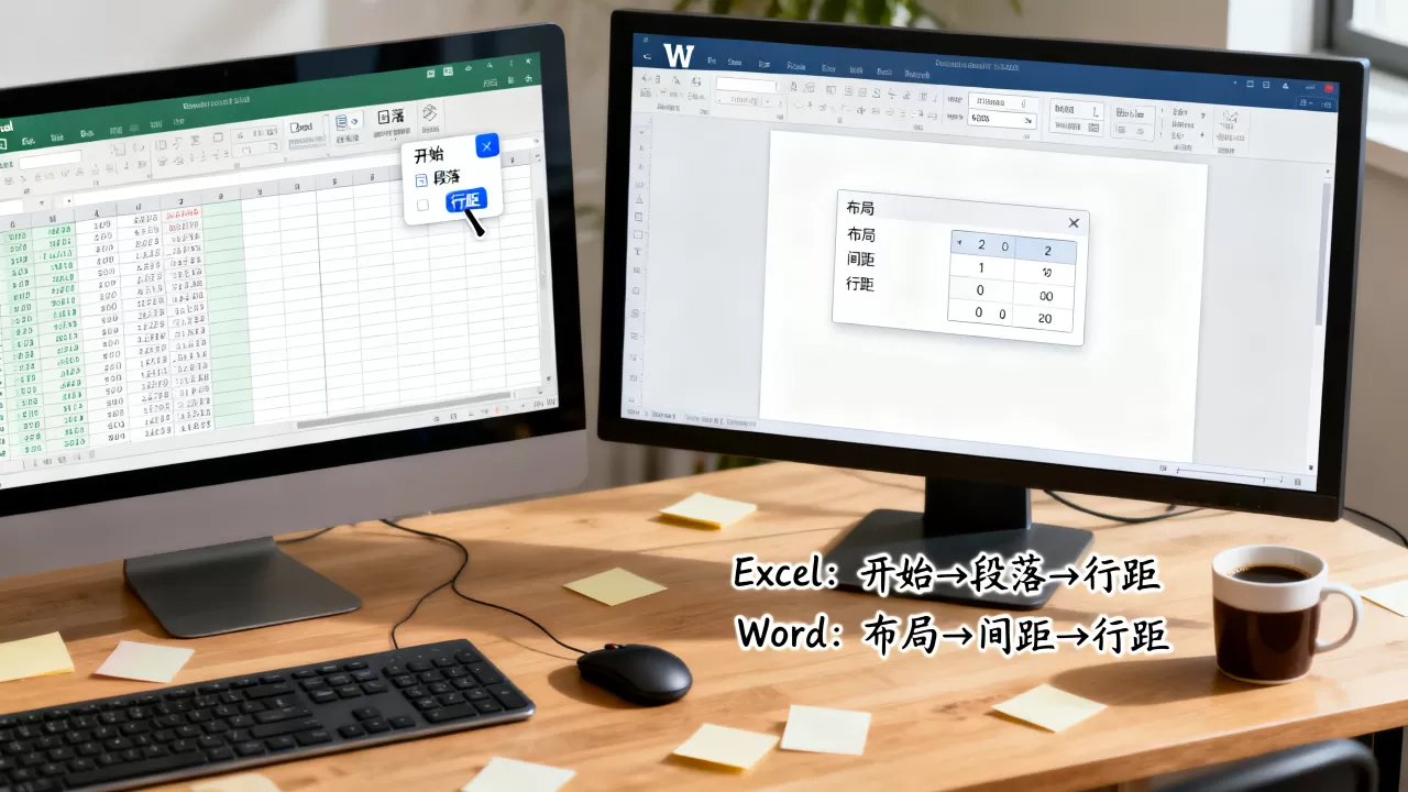 Excel怎么调文字行距?word文档行距设置方法 Excel怎么调文字行距?word文档行距设置方法